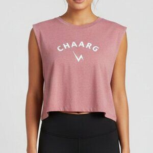 Chaarg Crop Muscle Tank Top